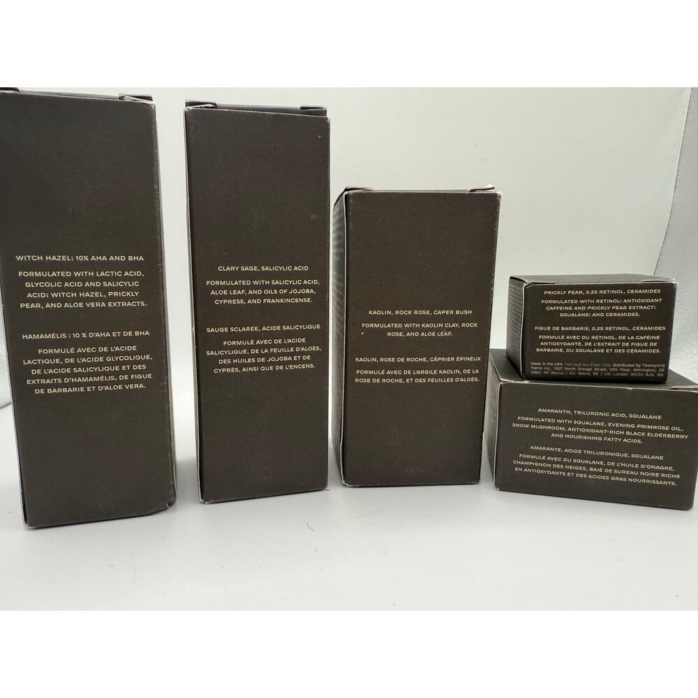 TwentyNine Palms 5 Piece Skincare Bundle - Retails $378